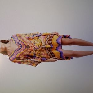 Shahida parides short kaftan dress tunic coachella